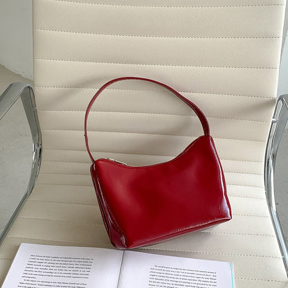 IELGY Korean Style Silver Shoulder Handbag For Women's