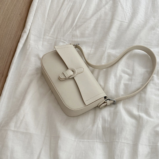 IELGY Korean version of niche fashion retro high-end all-match diagonal small square bag for women