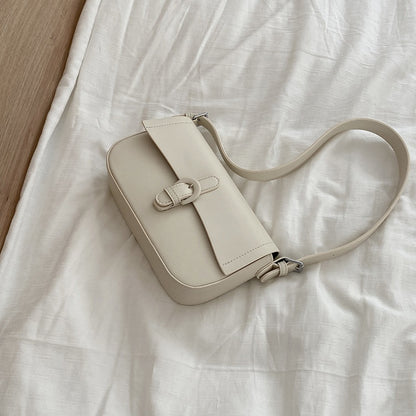 IELGY Korean version of niche fashion retro high-end all-match diagonal small square bag for women