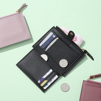 IELGY short wallet women thin cute simple design