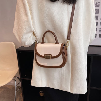 IELGY women's daily casual collocation messenger saddle bag