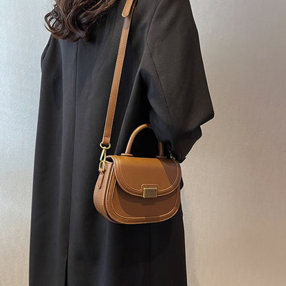 IELGY women's daily casual collocation messenger saddle bag