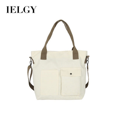 IELGY Ladies casual fashion large capacity canvas shoulder bag