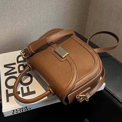 IELGY women's daily casual collocation messenger saddle bag