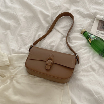 IELGY Korean version of niche fashion retro high-end all-match diagonal small square bag for women
