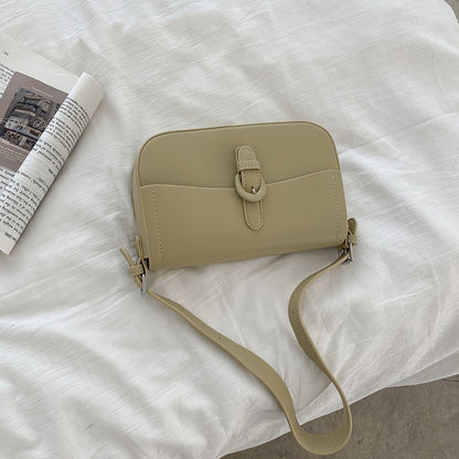 IELGY Korean version of niche fashion retro high-end all-match diagonal small square bag for women