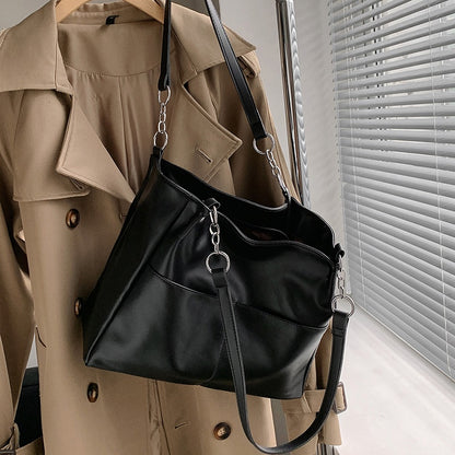 IELGY korean style women's high-end foreign style large capacity shoulder bag
