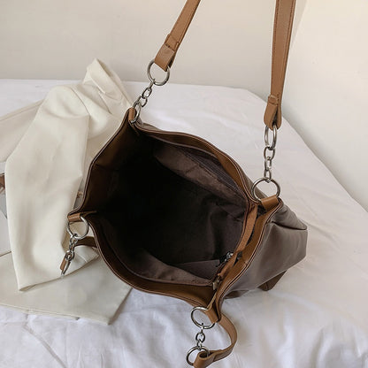 IELGY korean style women's high-end foreign style large capacity shoulder bag