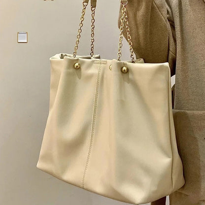 IELGY large-capacity casual all-match lazy style niche shoulder bag women