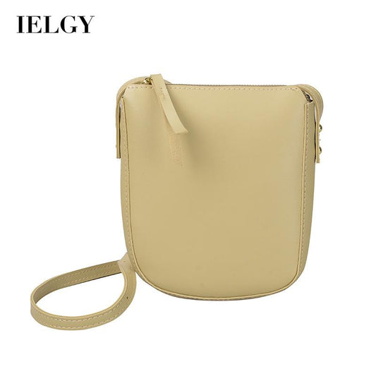 IELGY  phone bag long strap fashion simple casual texture versatile foreign style shoulder bag for women