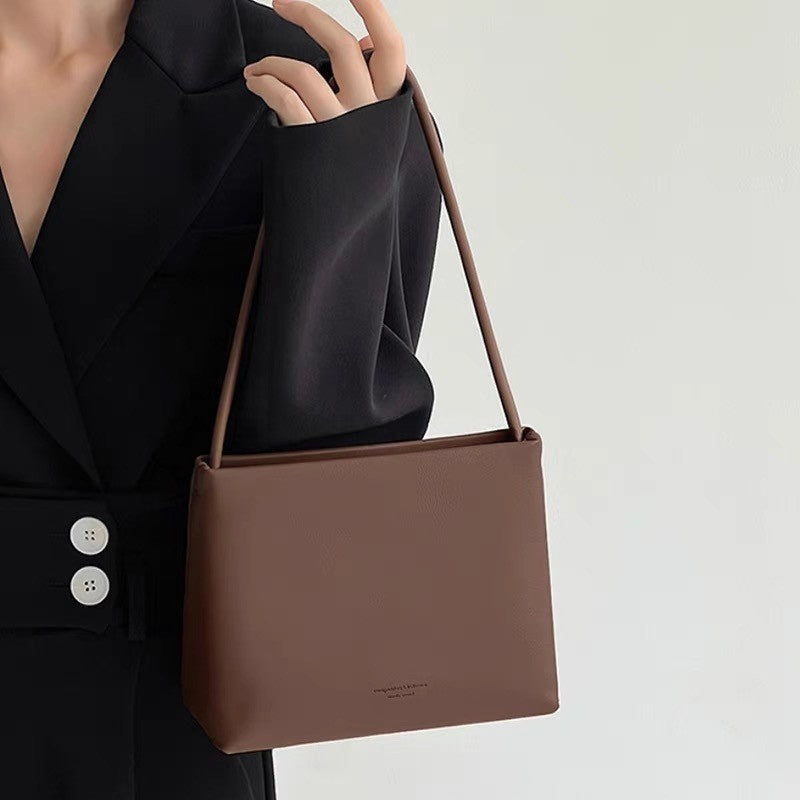 IELGY handbag women's high-end sense niche design all-match simple square fashion  underarm bag
