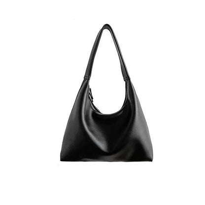 IELGY handbag women's milk tea color gentle wind Korean style simple and versatile soft leather dumpling bag