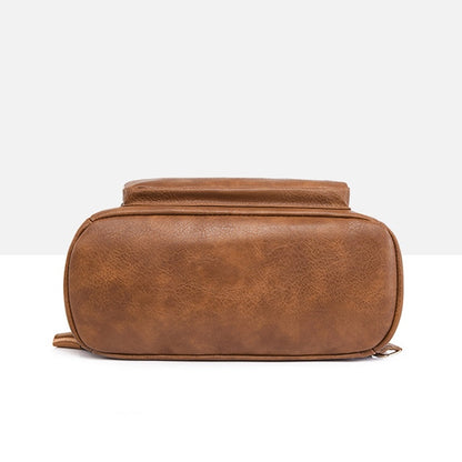 IELGY Pu Fashion Women's Backpack Korean Style Fashion Leather Ladies Backpack Large Capacity And Durable Backpack