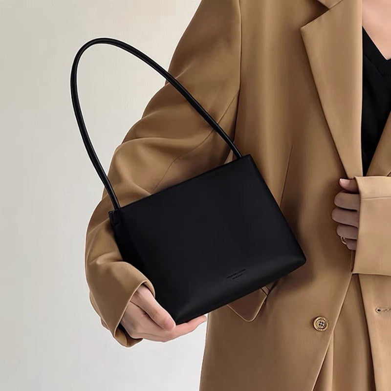 IELGY handbag women's high-end sense niche design all-match simple square fashion  underarm bag