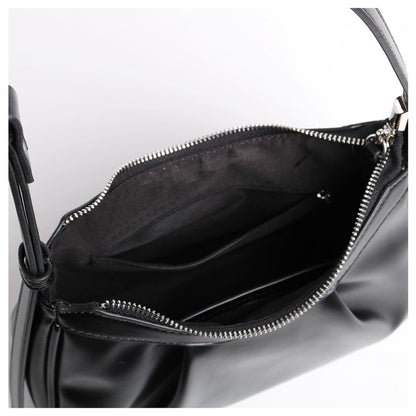 IELGY Pleated Underarm Bag Small Fresh Fashion Shoulder Cloud Bag Bagel Bag Women