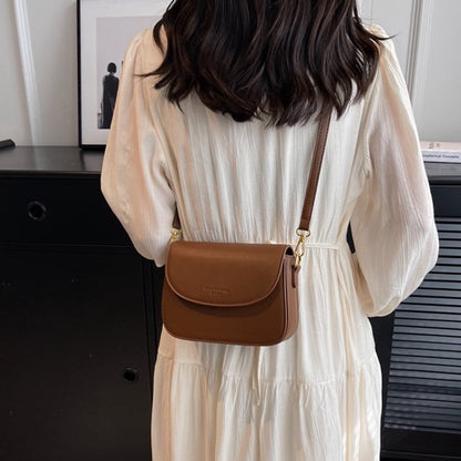 IELGY small square bag women's versatile fashion one shoulder high quality leather retro western messenger bag