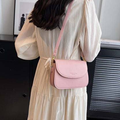 IELGY small square bag women's versatile fashion one shoulder high quality leather retro western messenger bag