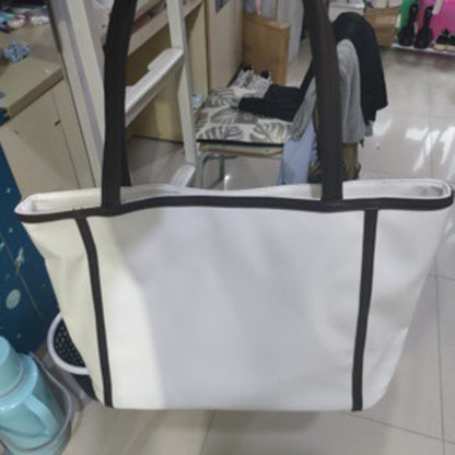 IELGY Tote Bag Women's High-end Texture Large Capacity Versatile Simple Shoulder Commuter Bag