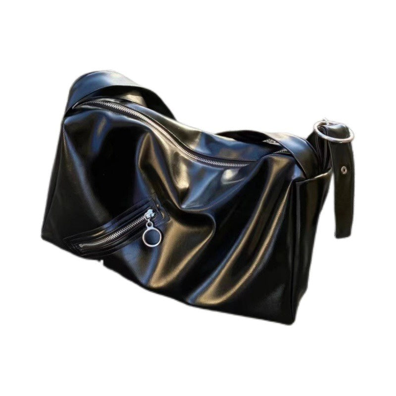 Ielgy Ladies Tote Bag Crossbody Shoulder Casual Large Capacity Black Bag