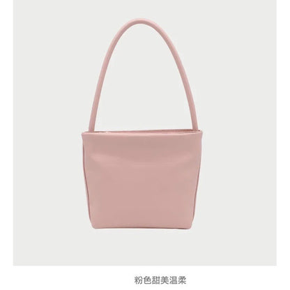 Ielgy Retro Armpit Order Shoulder Portable Granny Bag Fashionable All-Match Oil Wax Leather Female Bag Square Bag