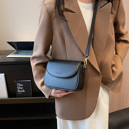 IELGY small square bag women's versatile fashion one shoulder high quality leather retro western messenger bag