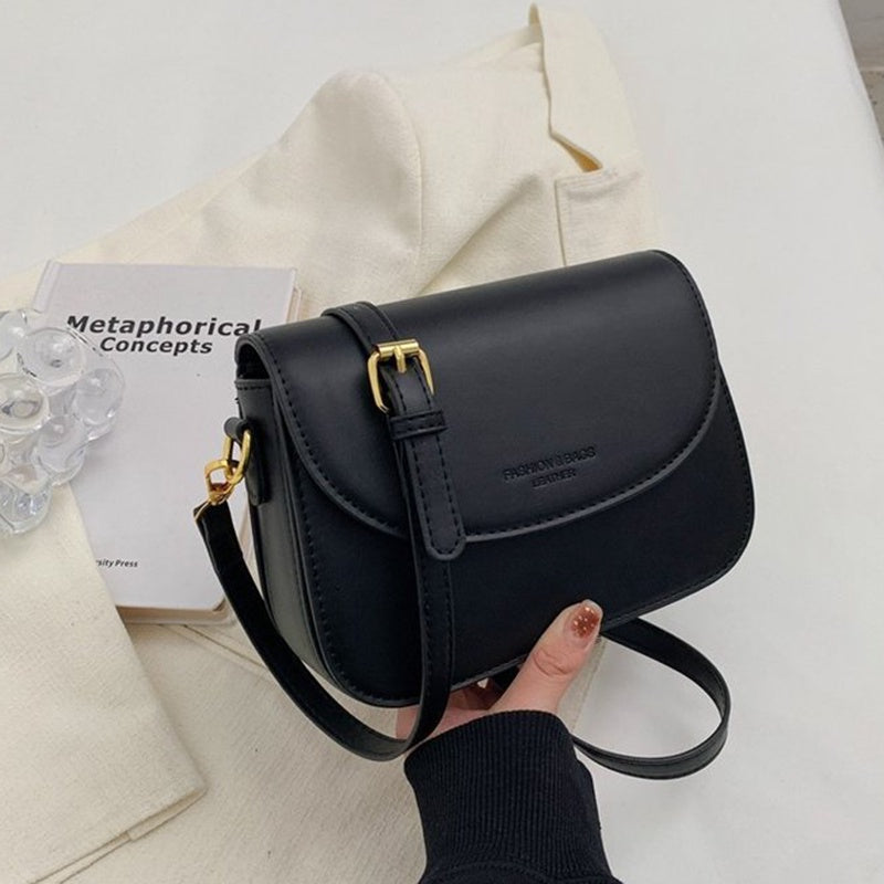 IELGY small square bag women's versatile fashion one shoulder high quality leather retro western messenger bag