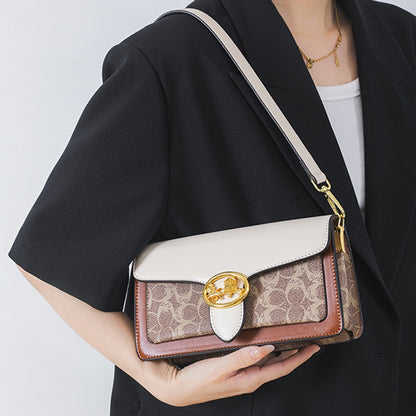 IELGY messenger bag women's all-match fashion retro casual classic shoulder small square bag