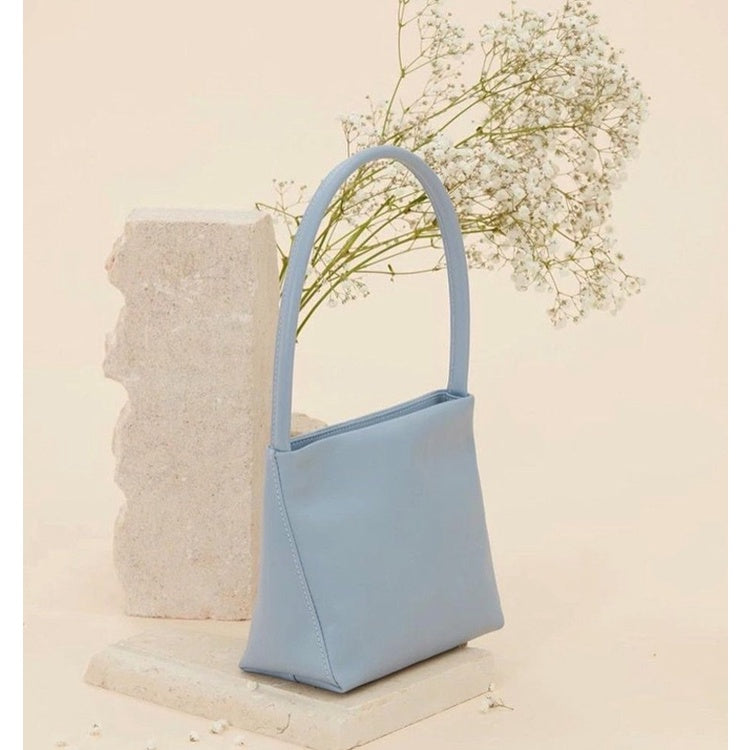 Ielgy Retro Armpit Order Shoulder Portable Granny Bag Fashionable All-Match Oil Wax Leather Female Bag Square Bag