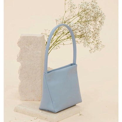 Ielgy Retro Armpit Order Shoulder Portable Granny Bag Fashionable All-Match Oil Wax Leather Female Bag Square Bag