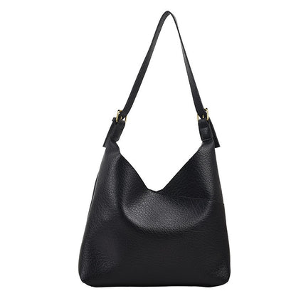 Ielgy Ladies Fashion Shoulder Tote Bag Brown