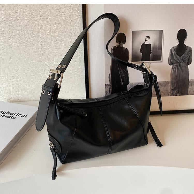 Ielgy Ladies Retro European American Sweet Cool Style One-Shoulder Underarm Bag