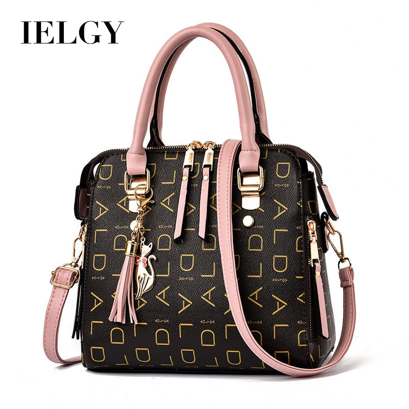 Ielgy Ladies Handbag Shoulder Messenger Bag