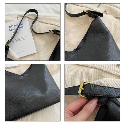 Ielgy Ladies Fashion Shoulder Tote Bag Brown