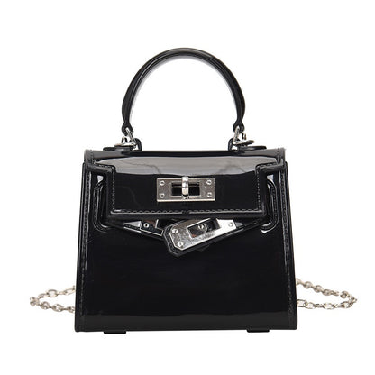 Ielgy Jelly Bag Cute mini Lipstick Bag All-Match Chain Shoulder Diagonal mini
