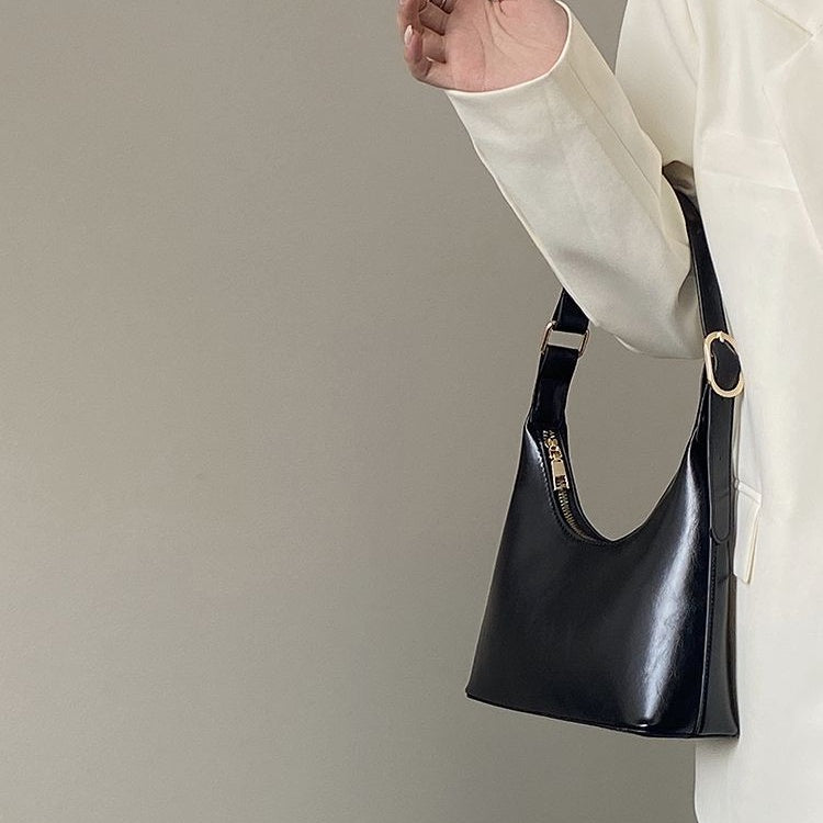 IELGY High-end texture shoulder bag for women ins versatile handbag