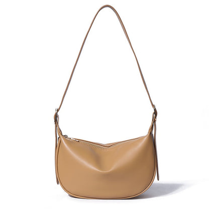 Ielgy Ladies Large-Capacity Black Dumpling Bag Fashion Large-Capacity One-Shoul