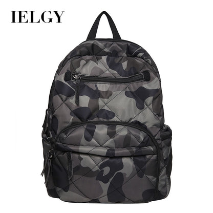 Ielgy Casual Commuter Backpack Nylon Unisex Backpack College Student School Bag