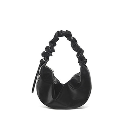 Ielgy Ladies Folded Large Capacity Commuter Shoulder Crossbody Dumpling Bag