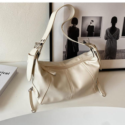 Ielgy Ladies Retro European American Sweet Cool Style One-Shoulder Underarm Bag