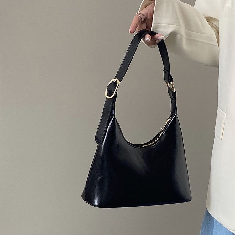 IELGY High-end texture shoulder bag for women ins versatile handbag