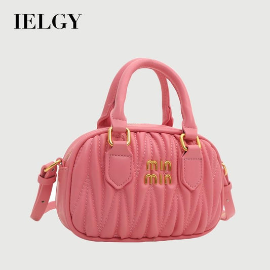 Ielgy Western Style Embroidered Thread Pillow Bag Korean Version Trendy One-Shoulder Messenger Portable Fashion Fema