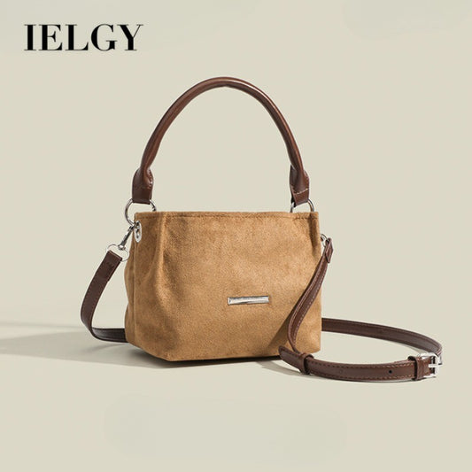 Ielgy Korean Style Niche Design Ladies Bag Messenger Box Bag Fashion Lightweight Shoulder Bag