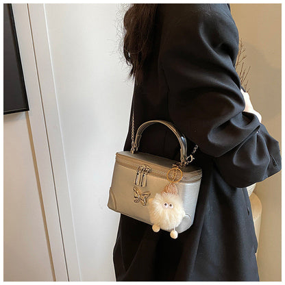 Ielgy Ladies Messenger Bag All-Match Design Niche Chain Shoulder Small Bag