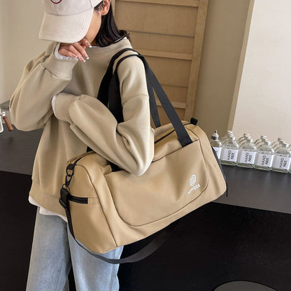 Ielgy Outing Messenger Dry Wet Separation Sports Gym Bag High-End Travel Luggage Bag Large Capacity Portable Travel Bag