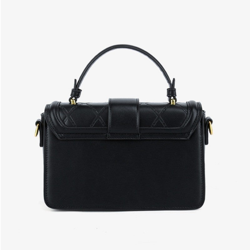 Ielgy High-End Feeling Portable Box Bag Ladies Niche Design Diamond One-Shoulder Diagonal Small Square Bag