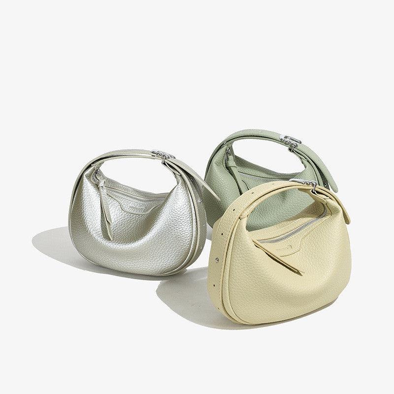 Ielgy High-End Niche Design Bag Ladies All-Match Commuter Large-Capacity One-Shoulder Messenger Du