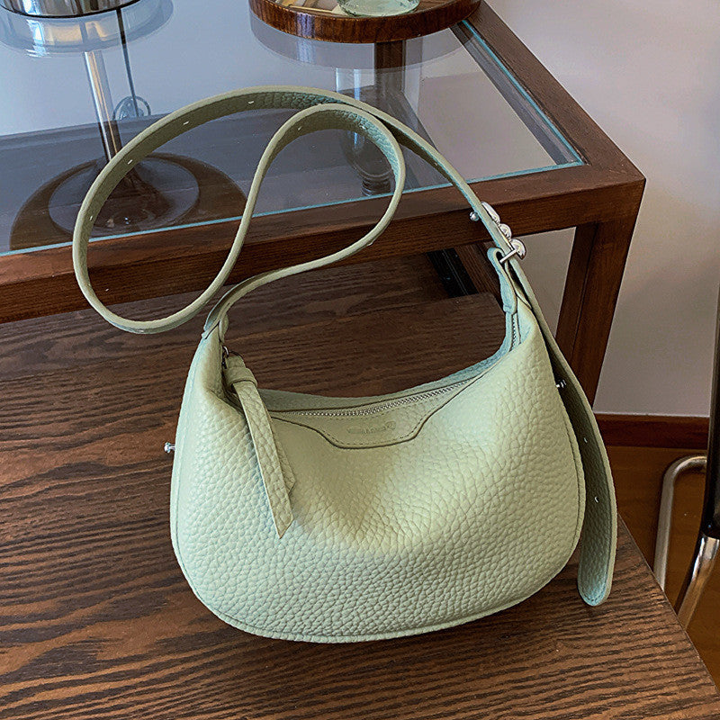 Ielgy High-End Niche Design Bag Ladies All-Match Commuter Large-Capacity One-Shoulder Messenger Du