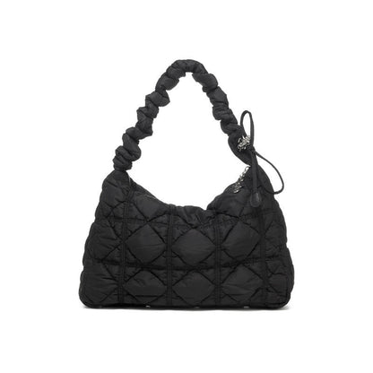 Ielgy Korean Version Stray Cloud Bag Puff Pleated Down Bag Shoulder Messenger Bag Portable Underarm Bag
