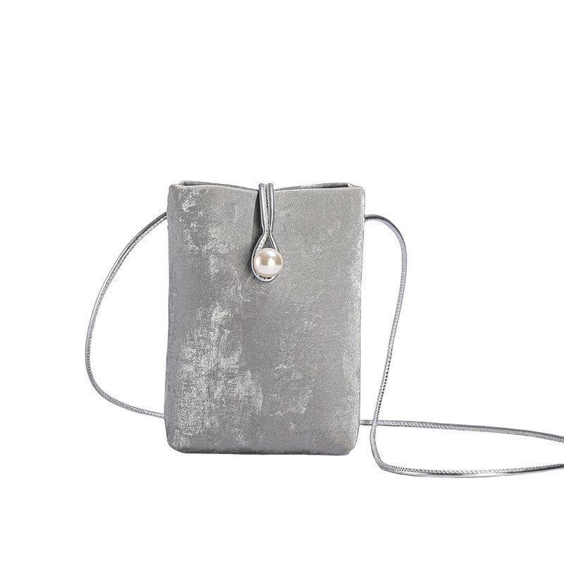 Ielgy New Chinese Casual One-Shoulder Diagonal Mobile Phone Bag High-End All-Match Coin Purse