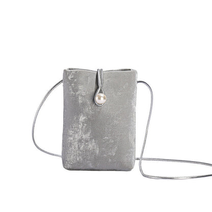 Ielgy New Chinese Casual One-Shoulder Diagonal Mobile Phone Bag High-End All-Match Coin Purse